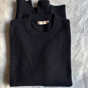 Suitsupply Men’s Navy 100% Cashmere Sweater